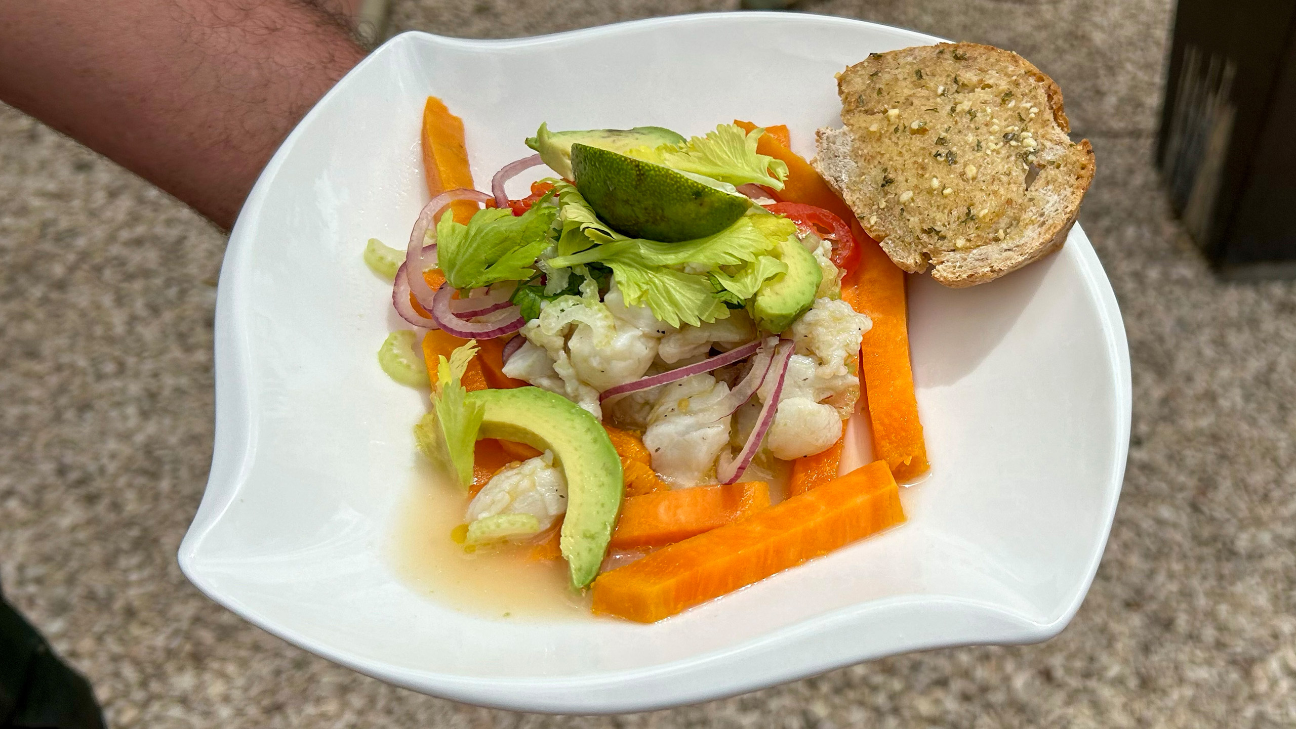 Löwenfisch-Ceviche